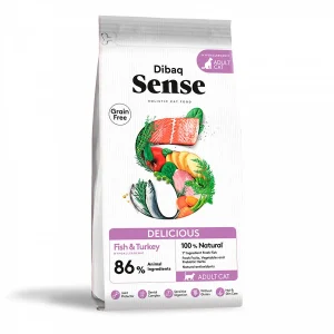 Sense gato Delicious Pescado y Pavo
