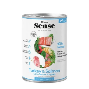 Sense Salmón y Pavo puppy 380 g