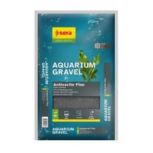 Sera Anthracite Grava Negra para acuarios