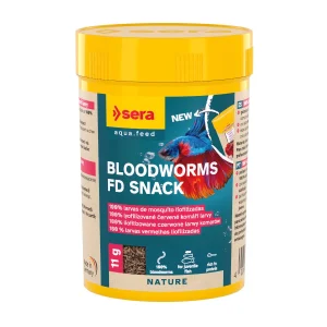 Sera FD Larvas Rojas para peces