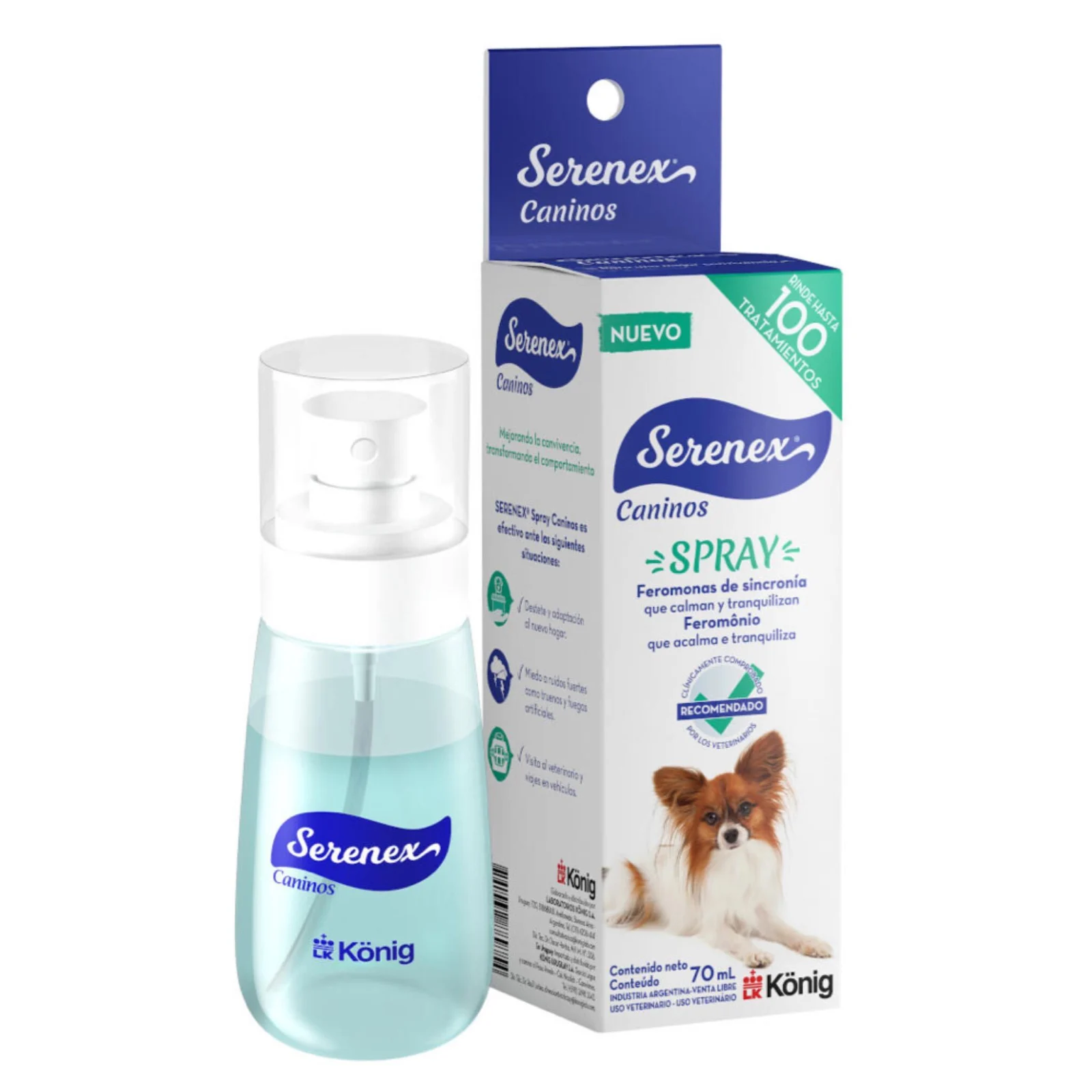 SERENEX SPRAY CANINOS