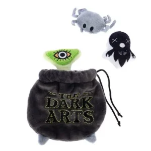 Set Juguetes Harry Potter Artes Oscuras para gatos Set de 3 + bolsa de tela