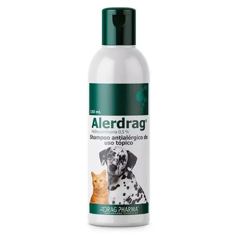 Shampoo Alerdrag – Apoyo para Dermatitis Alérgica y Prurito