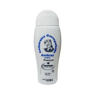 SHAMPOO ANTISÁRNICO OSSPRET CON AMITRAZ