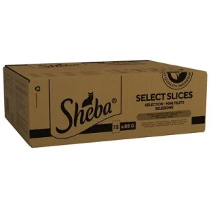 Sheba en bolsitas 72 x 85 g Selección de ave en salsa