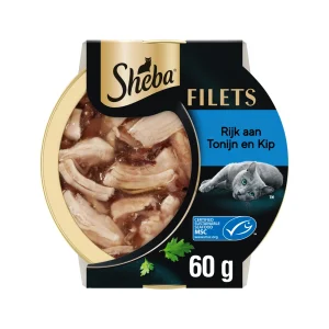 Sheba Filets - Pollo con Atún en Salsa