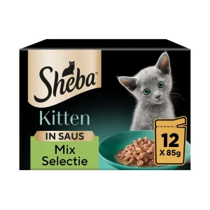Sheba Kitten Mix Selección en Salsa