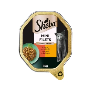 Sheba Mini Filets in salsa buey y pavo