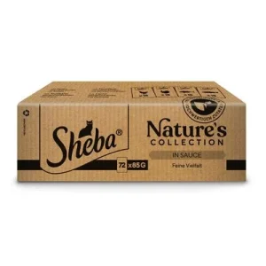 Sheba Nature's Collection 72 x 85 g Variedad fina en salsa