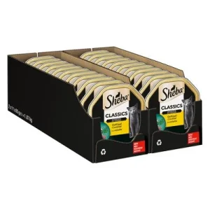 Sheba Receta única 22 x 85 g en tarrinas comida húmeda para gatos