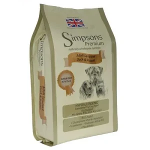 Simpsons Premium Adult Sensitive con pato y patatas 12 kg
