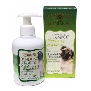 SKINDRAG SHAMPOO DOG TE VERDE Y CALENDULA 250 ML