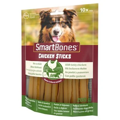 SmartBones Chicken Sticks palitos con pollo 10 uds.