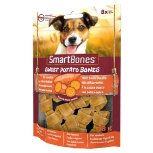 SmartBones huesos con boniato para perros pequeños 8 uds.