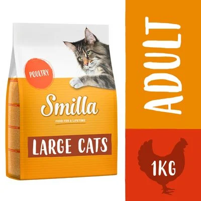 Smilla Adult Gatos XXL con ave 1 kg