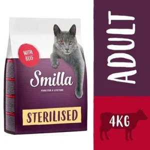 Smilla Adult Sterilised con vacuno 4 kg