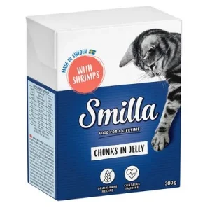 Smilla Bocaditos 24 x 370 / 380 g - Pack Ahorro Con gambas en gelatina - 380 g