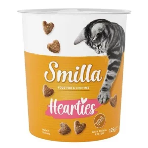Smilla Hearties snacks para gatos 125 g
