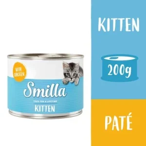 Smilla Kitten 24 x 200 g - Pack Ahorro Pollo