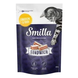 Smilla Sandwich Snack Pollo y Bacalao 100 g