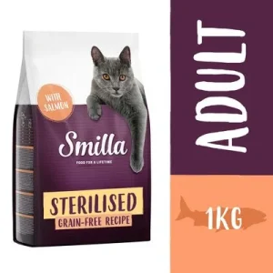Smilla Sin Cereales Sterilised con salmón 1 kg