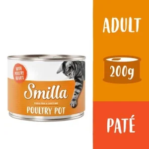 Smilla Tierna ave comida húmeda para gatos - Pack de prueba 6 x 200 g