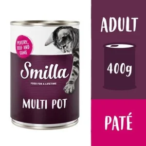 Smilla Tierna selección de carnes 24 x 400 g - Pack Ahorro Ave, vacuno y venado