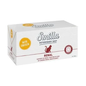Smilla Veterinary Diet Renal 8 x 100 g con pollo