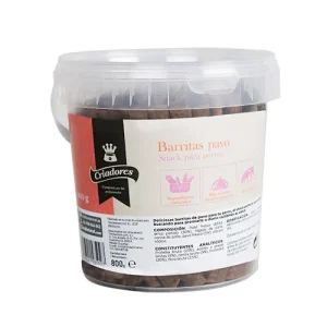 Snack criadores Barritas para perros con pavo