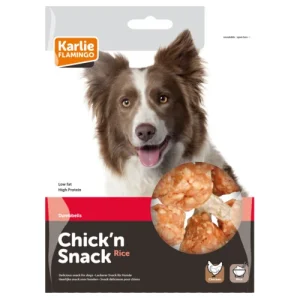 Snack de pollo y arroz Chick'n Dumbbells