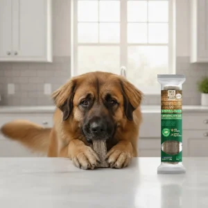 Snack dental con colágeno y extracto de cítricos que ayuda a controlar la placa y mantener la salud bucal y el aliento fresco de tu perro.