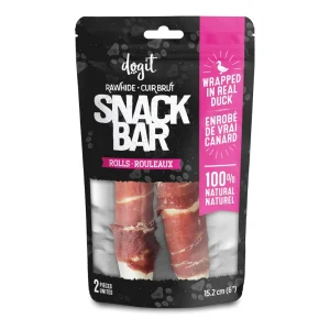 SNACK DOG IT PALITOS ENVUELTOS CON PATO x 2 UNIDADES