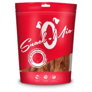 SnackOMio Tiernas tiras de filete de pechuga de pollo aprox. 70 g
