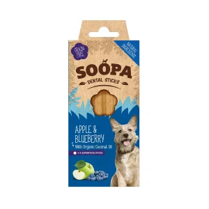 Soopa Manzana y Arándano palitos dentales