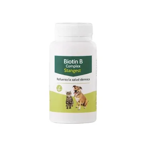Stangest Biotina B suplemento para el cuidado de la piel en perros y gatos