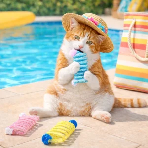 Summer Vibes Pack Muelles Juguete para gatos