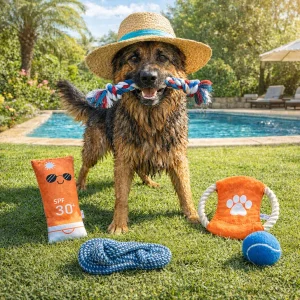 Summer Vibes The Beach Club Set Juguetes para perros