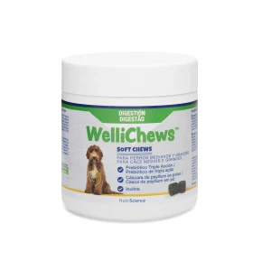 Swedencare Welli Digest Suplemento Digestivo con Prebióticos para perros