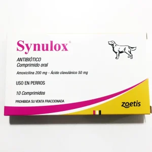 Synulox 200 mg perros y gatos
