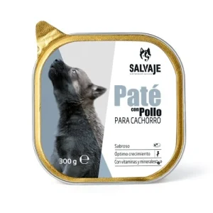 Tarrina de Paté Salvaje con pollo para cachorros