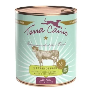 Terra Canis sin cereales 12 x 800 g - Pack Ahorro Ternera
