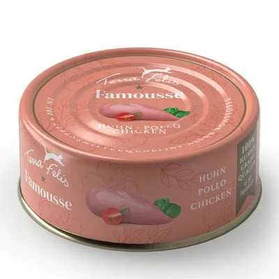 Terra Felis Famousse 24 x 80 g - Pack Ahorro Pollo