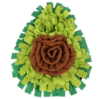 TIAKI Aguacate Alfombra olfativa para perros 47 x 35 x 2 cm (L x AN x Al)