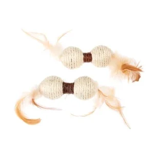 TIAKI mancuernas de sisal para gatos Set de 2