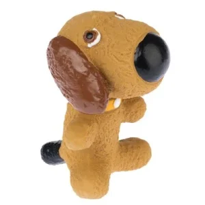 TIAKI Perrito de látex para perros 5 x 5 x 8 cm (L x An x Al)
