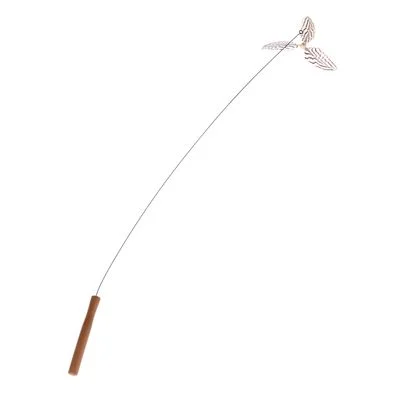 TIAKI Plumas voladoras caña para gatos 1 unidad