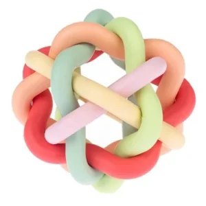 TIAKI Rainbow pelota para perros 10,5 cm de diámetro