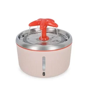 TIAKI Starfish bebedero fuente de acero inoxidable, 2 litros 2 litros