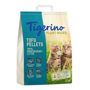 Tigerino Plantbased Tofu olor a té verde arena natural 11 l (4,6 kg)