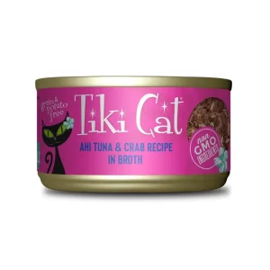 Tiki Cat Hana Grill Ahi Tuna y Crab Wet Food 80 Gr